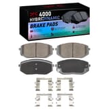 Dynamic Friction Company 4000 HybriDynamic Brake Pads With Hardware Kit 4000239801 view 1