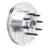 Dynamic Friction Company Brake Rotor - Drilled and Slotted - Silver 63154224R view 2