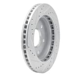 Dynamic Friction Company Brake Rotor - Drilled and Slotted - Silver 63148036R view 5
