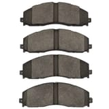 Dynamic Friction Company Ultimate Duty Performance Brake Pads without Hardware Kit 1400168000 view 4