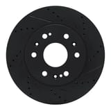 Dynamic Friction Company Brake Rotor - Drilled and Slotted - Black 63348050R view 1