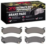 Dynamic Friction Company Ultimate Duty Performance Brake Pads without Hardware Kit 1400078500 view 1