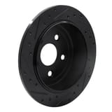 Dynamic Friction Company Brake Rotor - Drilled and Slotted - Black 63342029R view 4