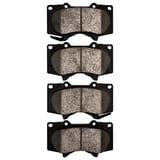 Dynamic Friction Company Heavy-Duty Brake Pads with Hardware Kit 1214097601 view 2