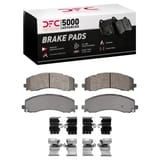 Dynamic Friction Company 5000 Advance Brake Pads With Hardware Kit 1551222501 view 1