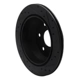 Dynamic Friction Company Brake Rotor - Drilled and Slotted - Black 63348037L view 4