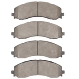 Dynamic Friction Company Heavy-Duty Brake Pads Without Hardware Kit 1214222300 view 2