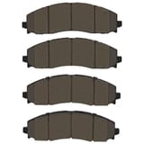 Dynamic Friction Company 4000 HybriDynamic Brake Pads Without Hardware Kit 4000249100 view 1