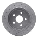 Dynamic Friction Company Geoperformance Rotor - Drilled 82042029R view 3
