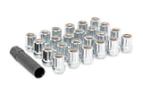 Lug Nut Set | M12x1.25 | 24 Qty | Chrome | Open End view 1