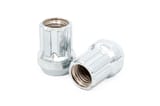M12 x 1.5 Lug Nut Set of 24 |Chrome | Open End view 2