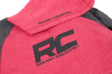 Rough Country Hoodie | Heater | Red/Gray | LG view 3