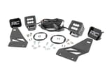 LED Light Kit | Fog Mount | 2" Black Pair | Spot | Nissan Frontier (05-20) view 1