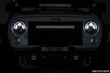 30 Inch Black Series LED Light Bar | Dual Row | Cool White DRL view 3