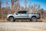 Rough Country 2 Inch Lift Kit | Red Spacers | Nissan Titan XD 2WD/4WD (2016-2024) view 4