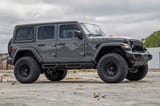 Rough Country 3.5 Inch Lift Kit | C/A Drop | 4-Door | EcoDiesel | Jeep Wrangler Unlimited (20-23) view 3