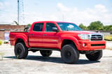 Rough Country 3.5 Inch Lift Kit | Red UCA | M1 Struts | Toyota Tacoma 2WD/4WD (2005-2023) view 6