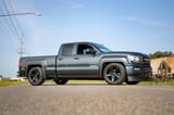 Rough Country 2 Inch Lowering Kit | 4 Inch Rear Lowering | Alum/Stamped Knuckle | Chevy/GMC 1500 (14-18) view 4