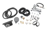 Onboard Air Bag Compressor Kit w/Gauge view 1