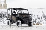 Front Cargo Rack |Black Series LED | 6" Light | Slim Line | Honda Pioneer 1000 view 6