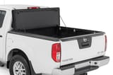 Hard Tri-Fold Flip Up Bed Cover | 5' Bed | Nissan Frontier 2WD/4WD (05-21) view 2