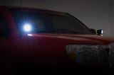 LED Light Kit | Ditch Mount | 2" Black Pair | White DRL | Toyota Tacoma (05-15) view 5