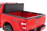 Hard Tri-Fold Flip Up Bed Cover | 5'7" Bed | Ford F-150 2WD/4WD (2015-2020) view 2