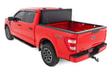 Hard Tri-Fold Flip Up Bed Cover | 5'7" Bed | Ford F-150 2WD/4WD (2015-2020) view 6