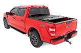 Hard Tri-Fold Flip Up Bed Cover | 6'7" Bed | Ford F-150 2WD/4WD (2015-2020) view 4