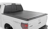 Hard Tri-Fold Flip Up Bed Cover | 5'7" Bed | Ford F-150 2WD/4WD (2004-2014) view 1
