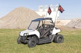 LED Whip Light Kit | Bed Mount | Polaris Ranger RZR 170/RZR 170 view 2