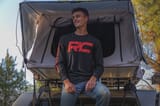 Rough Country Long Sleeve | RC Tread Sleeve | Black|2 XL view 5