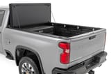 Hard Tri-Fold Flip Up Bed Cover | 6'9" Bed | Chevy/GMC Silverado/Sierra 2500HD/3500HD (20-26) view 2
