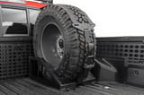 Bed Mount Spare Tire Carrier | Universal | Multiple Makes & Models (Chevy/Dodge/Ford/GMC/Ram) view 1