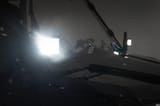 LED Light Kit | Cage Mount | 2" Chrome Pair | Wide Angle | CFMOTO UFORCE 1000 view 5