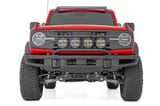 Light Bar Mount | 6.5 Inch Round LED (Quad) | OE Modular Steel | Ford Bronco (21-26) view 4