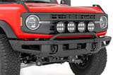 Light Bar Mount | 6.5 Inch Round LED (Quad) | OE Modular Steel | Ford Bronco (21-26) view 1
