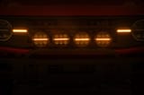 Light Bar Mount | 6.5 Inch Round LED (Quad) | OE Modular Steel | Ford Bronco (21-26) view 2