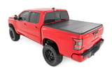 Hard Tri-Fold Flip Up Bed Cover | 5' Bed | Nissan Frontier 2WD/4WD (22-26) view 4