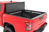 Hard Tri-Fold Flip Up Bed Cover | 5' Bed | Nissan Frontier 2WD/4WD (22-26) view 2