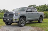 Oval Nerf Step | Crew Cab | Black | Toyota Tundra 2WD/4WD (2007-2021) view 6