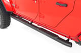 Oval Nerf Steps | Black | Jeep Gladiator JT 4WD (2020-2026) view 1