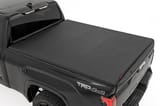 Soft Tri-Fold Bed Cover | With & W/O OE Rails | 6'7" Bed | Toyota Tundra (22-26) view 1