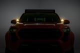 LED Light Kit | Ditch Mount | 2" Black Pair | Amber DRL | Toyota Tacoma (24-26) view 6