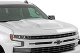 Hood Scoop | GAZ Summit White | Chevy Silverado 1500 2WD/4WD (2019-2026) view 1