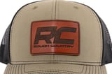 Rough Country Hat | Black Mesh | Rough Country Patch | Brown/Leather - Richardson 112 view 3