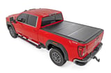 Hard Low Profile Bed Cover | 6'9" Bed | Rail Caps | Chevy/GMC 2500HD/3500HD (20-26) view 3