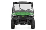 Vented Full Windshield | Scratch Resistant | John Deere Gator XUV 835 view 4