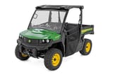 Vented Full Windshield | Scratch Resistant | John Deere Gator XUV 835 view 5