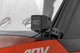 LED Light Kit | Front Mount | 2" Black Pair | White DRL | Polaris XPEDITION XP 5 view 4